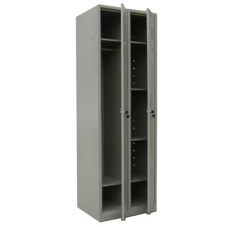 VESTIAR 2 USI CU 1 COMP. CU 4 POLITE, 600x450x1800H mm