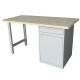 BANC DE LUCRU cu 1 sertar si 1 usa 1500x800x850H mm 2