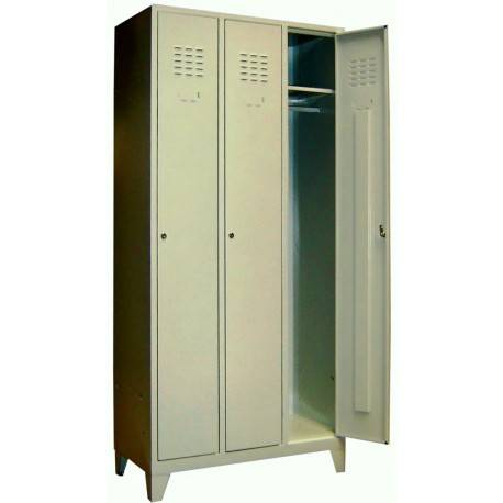 VESTIAR 3 USI CU PICIOARE 889x450x1920H mm
